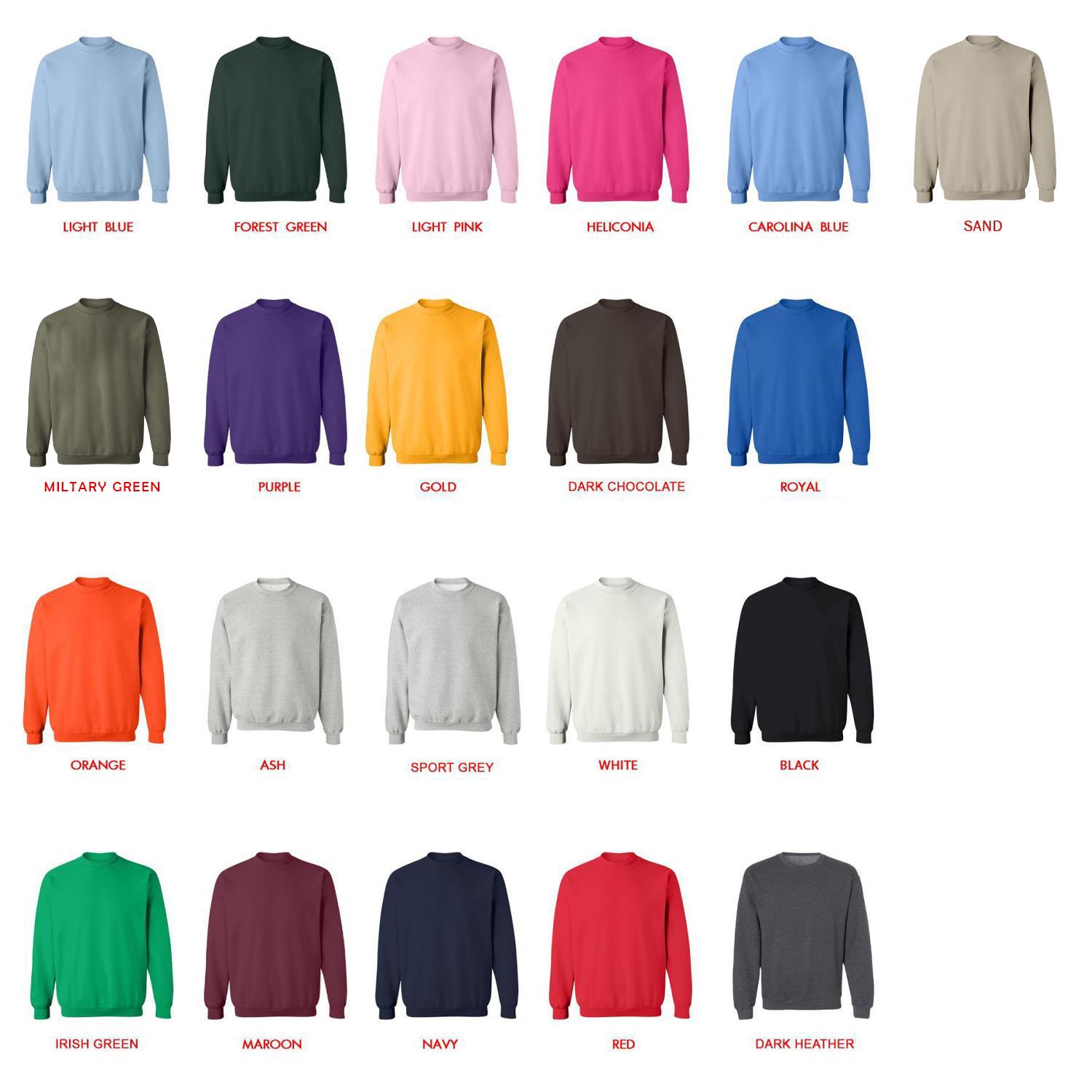 sweatshirt color chart - Limbus Company Merch