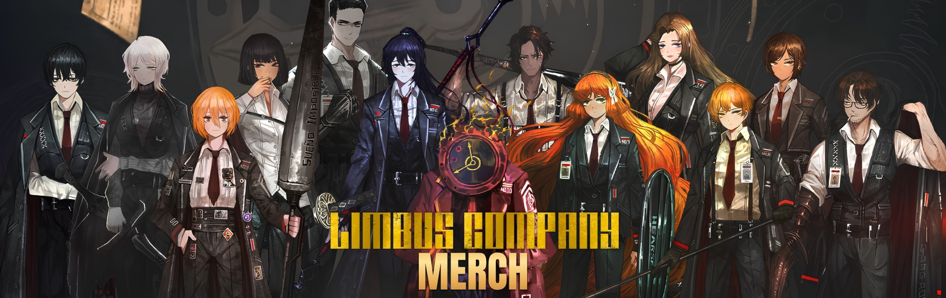 Limbus Company Merch Banner - Limbus Company Merch
