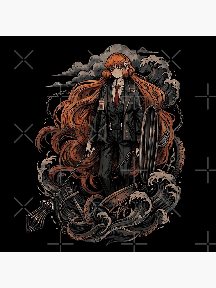 Limbus Company Rodion Cards Anime Gaming Graphic Tee Throw Pillow - Image 2