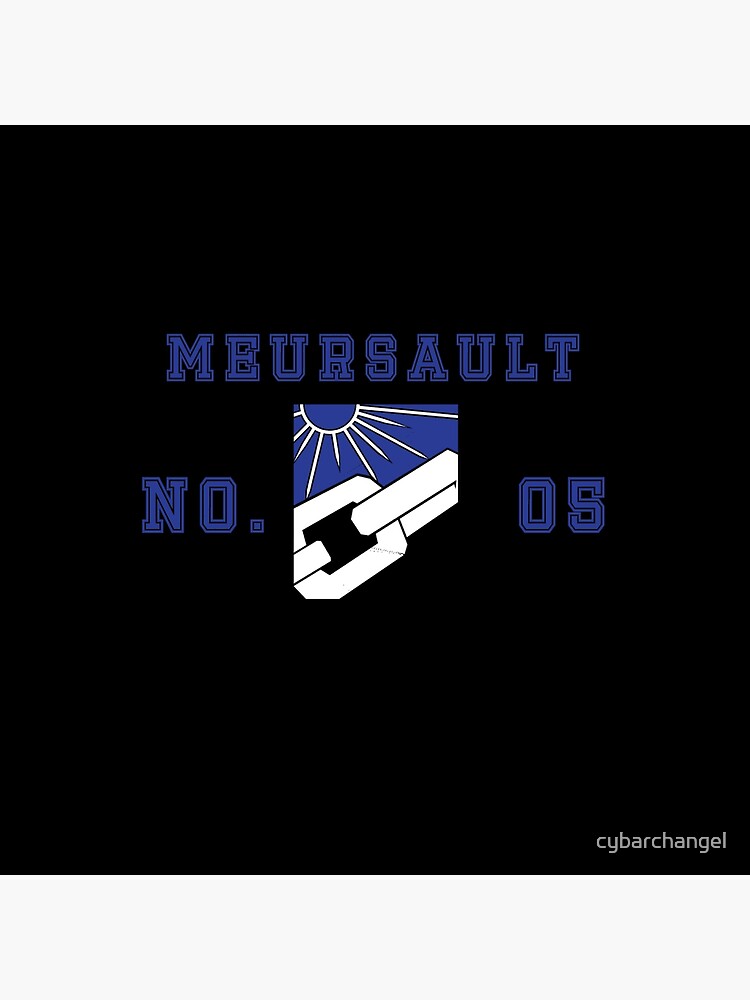 Meursault Varsity Throw Pillow - Image 2