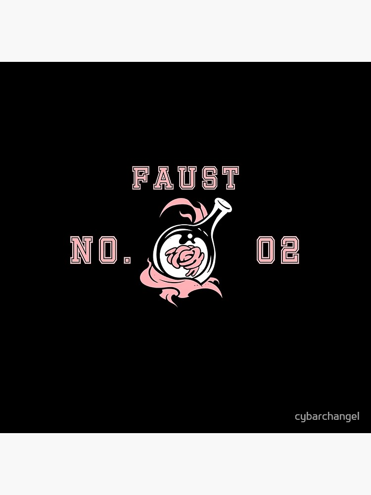 Faust Varsity Throw Pillow - Image 2