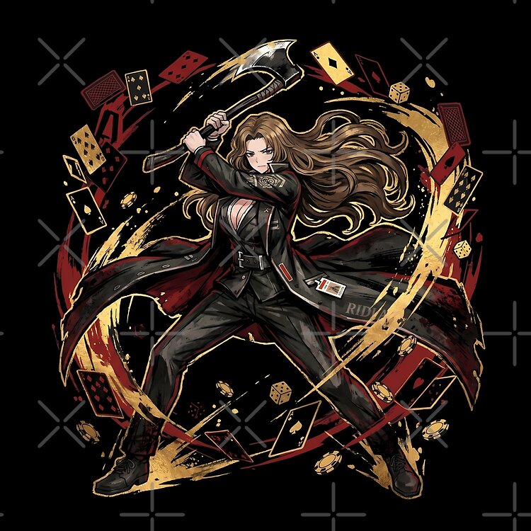 Limbus Company Rodion Gamble Anime Gaming Graphic Tee Tote Bag - Image 2