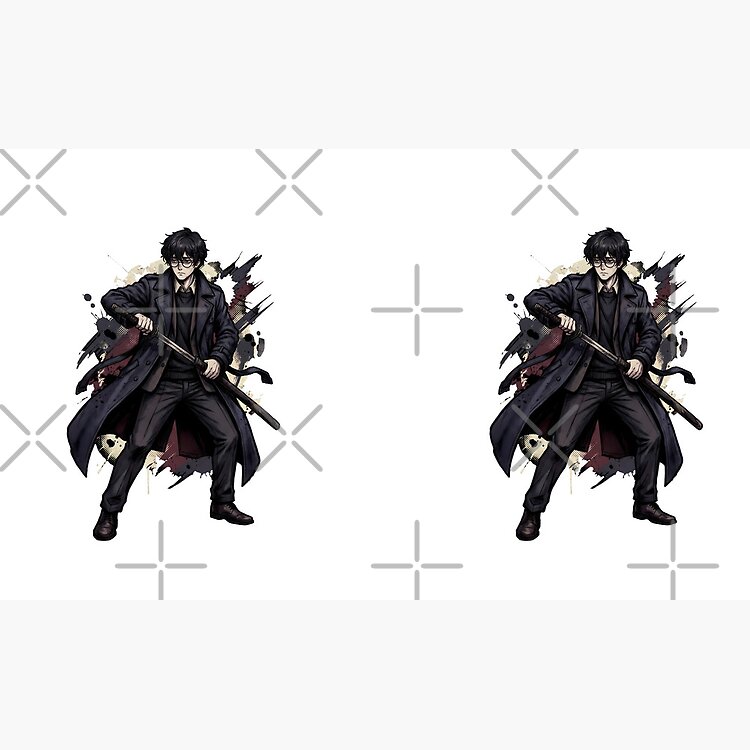 Limbus Company Yi Sang Battle Stance Anime Gaming Graphic Tee Mug - Image 2