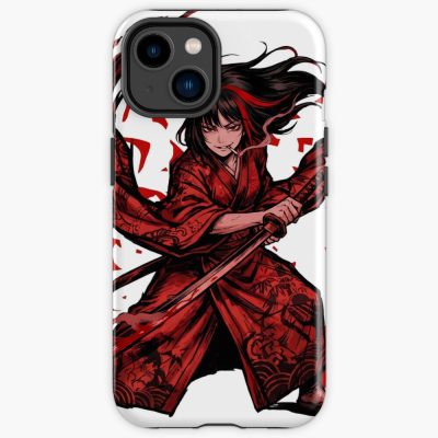 Limbus Company Ryoshu Red Ink Slash Anime Gaming Tee Iphone Case
