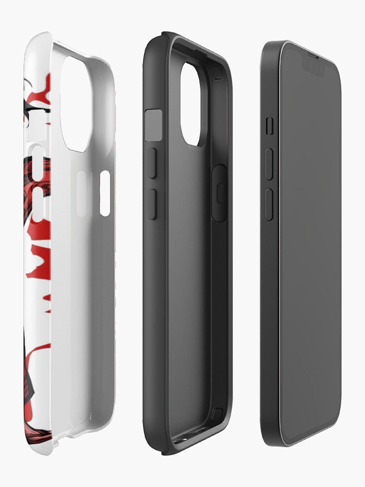 Limbus Company Ryoshu Red Ink Slash Anime Gaming Tee Iphone Case - Image 2