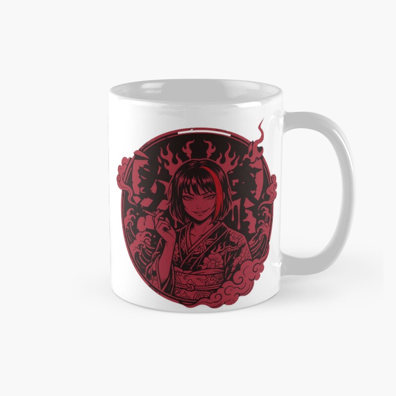 Limbus Company Ryoshu Red Emblem Anime Gaming Tee Mug