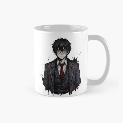 Limbus Company Yi Sang Ink Portrait Anime Gaming Tee Mug