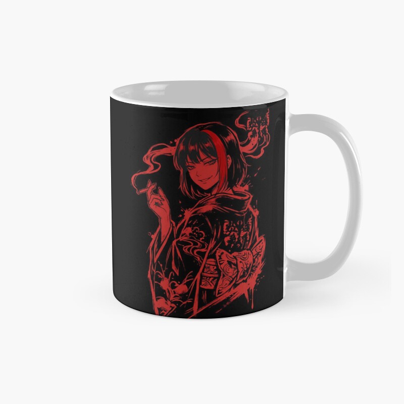 Limbus Company Ryoshu Ink Wash Anime Gaming Graphic Tee Mug