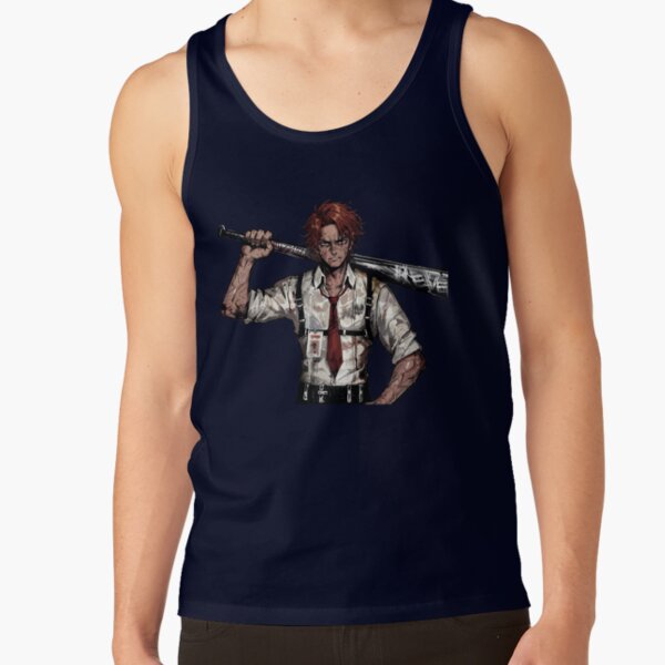 Limbus Company Heathcliff Portrait Anime Gaming Graphic Tee Tank Top - Image 5
