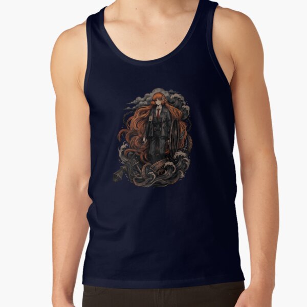 Limbus Company Rodion Cards Anime Gaming Graphic Tee Tank Top - Image 5