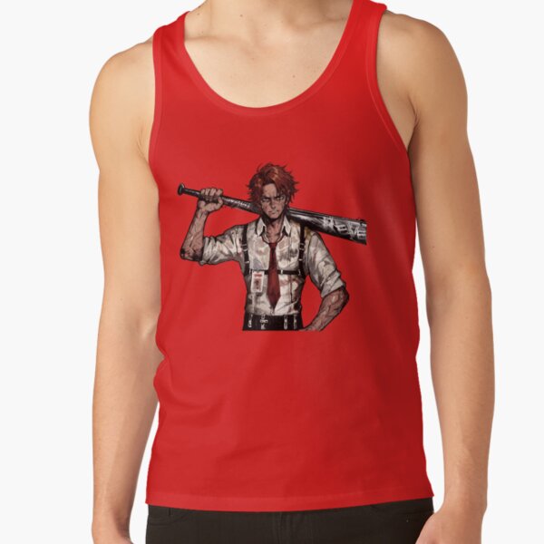 Limbus Company Heathcliff Portrait Anime Gaming Graphic Tee Tank Top - Image 4
