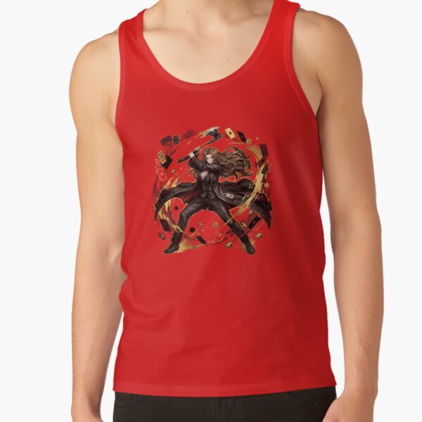 Limbus Company Rodion Gamble Anime Gaming Graphic Tee Tank Top - Image 4