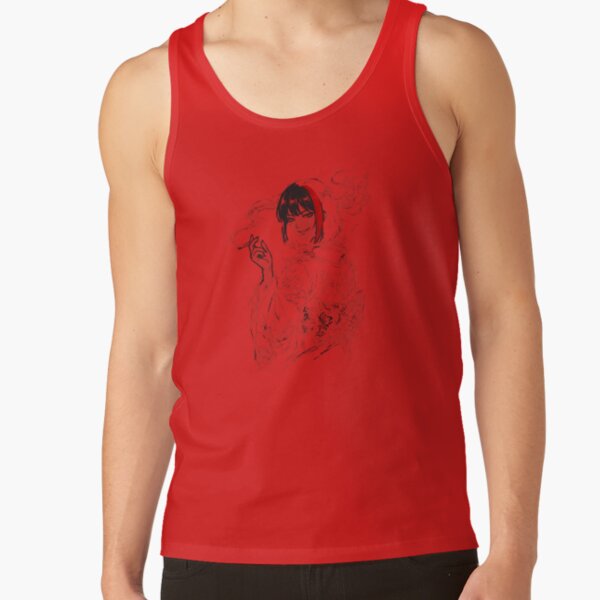 Limbus Company Ryoshu Ink Wash Anime Gaming Graphic Tee Tank Top - Image 4