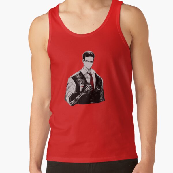 Limbus Company Meursault Portrait Anime Gaming Graphic Tee Tank Top