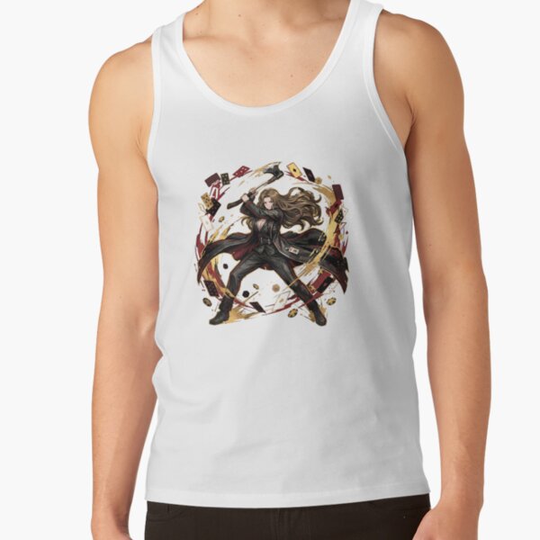 Limbus Company Rodion Gamble Anime Gaming Graphic Tee Tank Top - Image 2