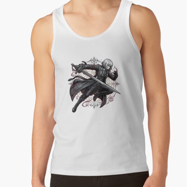 Limbus Company Faust Battle Anime Gaming Graphic Tee Tank Top - Image 2