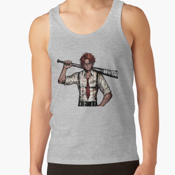 Limbus Company Heathcliff Portrait Anime Gaming Graphic Tee Tank Top - Image 3