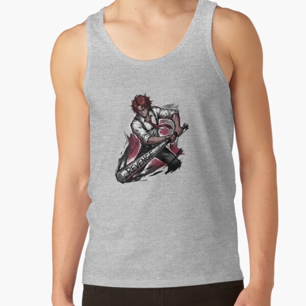 Limbus Company Heathcliff Revenge Swing Anime Gaming Tee Tank Top - Image 3