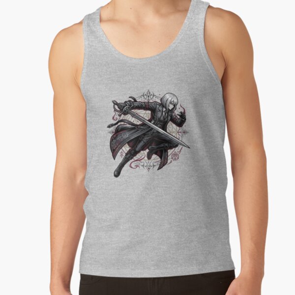 Limbus Company Faust Battle Anime Gaming Graphic Tee Tank Top - Image 3