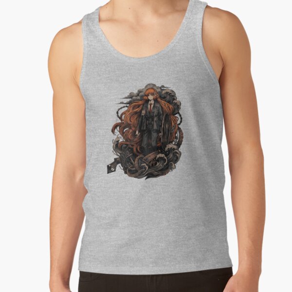 Limbus Company Rodion Cards Anime Gaming Graphic Tee Tank Top - Image 3