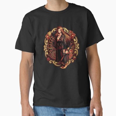 Limbus Company Rodion Roulette Emblem Anime Gaming Tee T-shirt