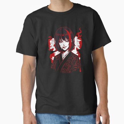 Limbus Company Ryoshu Cigarette Portrait Anime Gaming Tee T-shirt