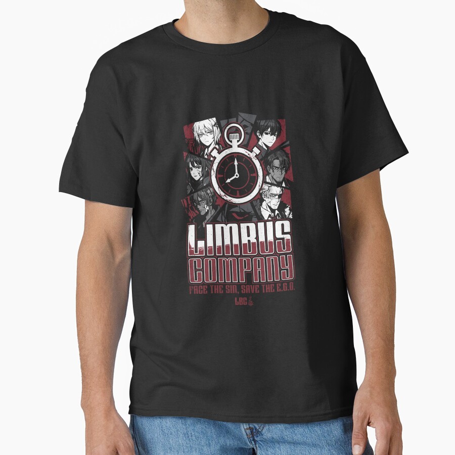 Limbus Company Sinners Bus Crew T-shirt