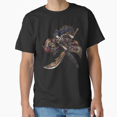 Limbus Company Hong Lu Portrait Anime Gaming Graphic Tee T-shirt