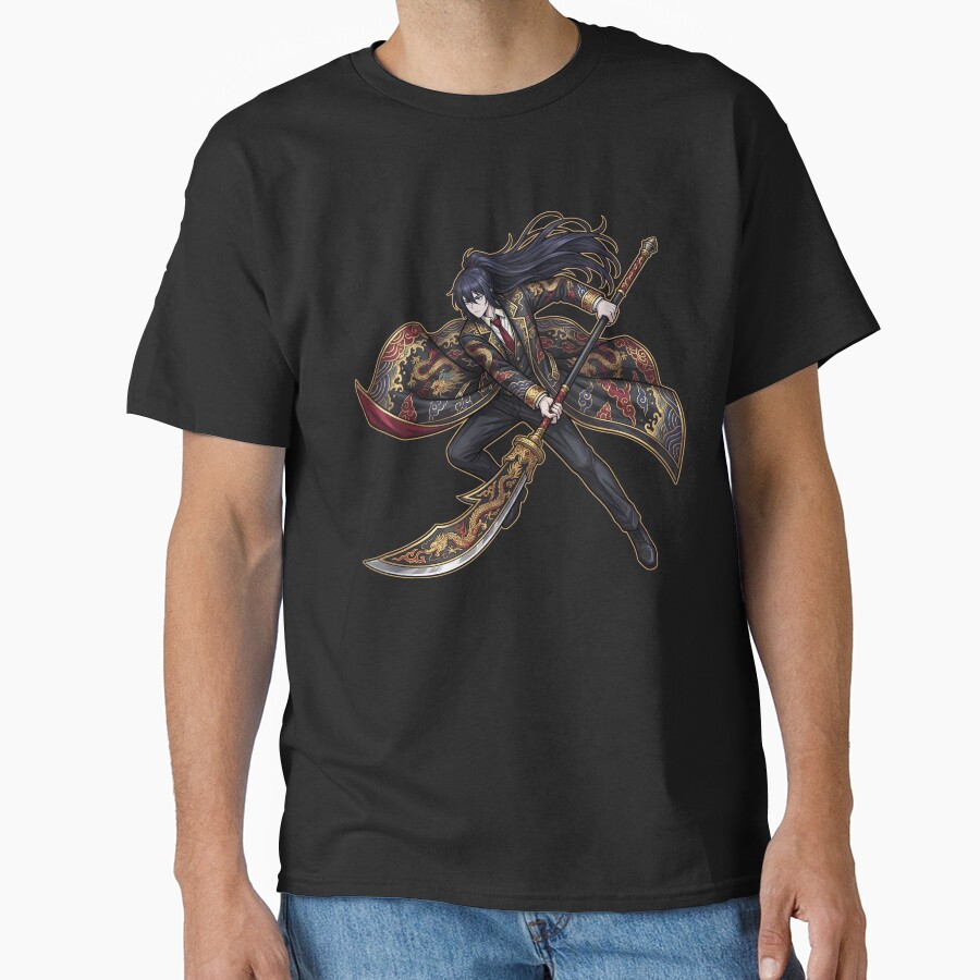 Limbus Company Hong Lu Portrait Anime Gaming Graphic Tee T-shirt