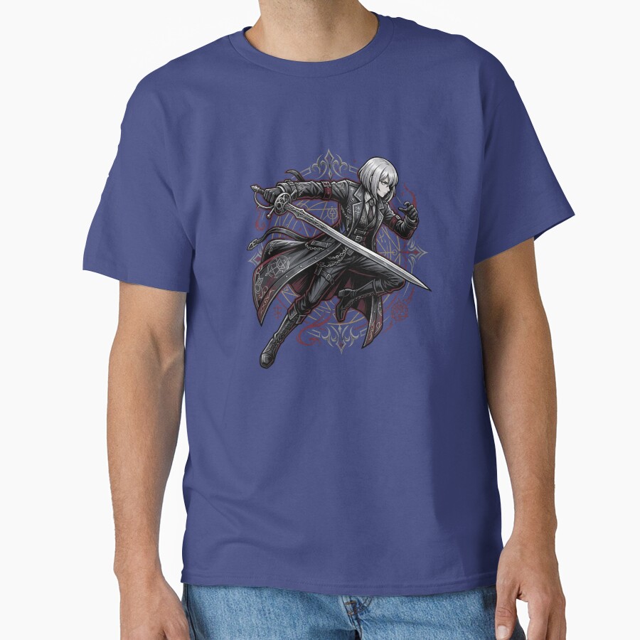 Limbus Company Faust Battle Anime Gaming Graphic Tee T-shirt - Image 4