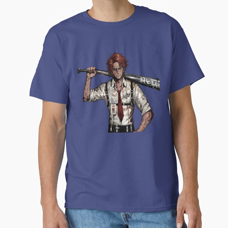 Limbus Company Heathcliff Portrait Anime Gaming Graphic Tee T-shirt - Image 4
