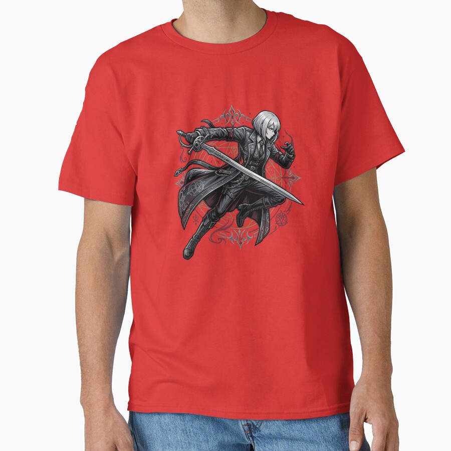 Limbus Company Faust Battle Anime Gaming Graphic Tee T-shirt - Image 5