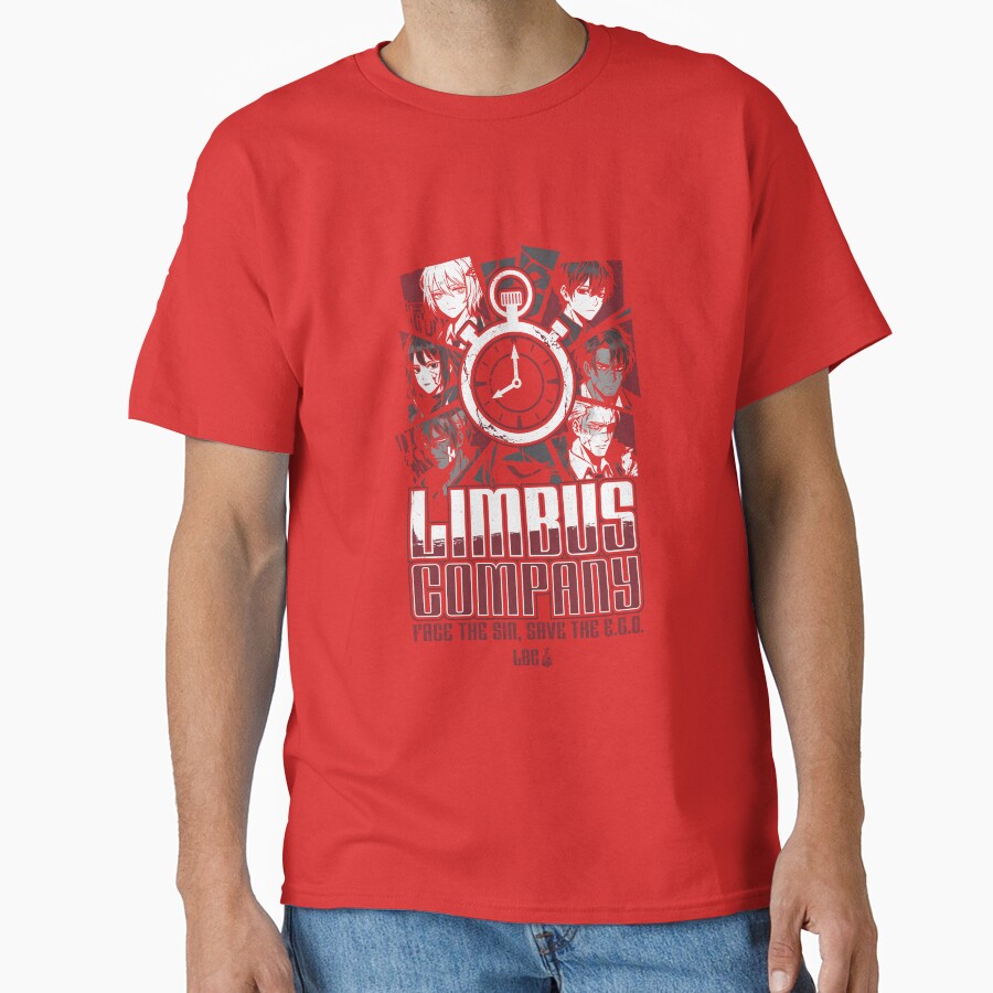 Limbus Company Sinners Bus Crew T-shirt - Image 5