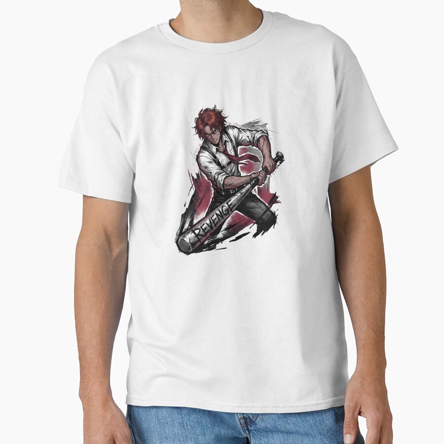 Limbus Company Heathcliff Revenge Swing Anime Gaming Tee T-shirt - Image 2