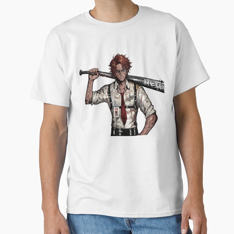 Limbus Company Heathcliff Portrait Anime Gaming Graphic Tee T-shirt - Image 2