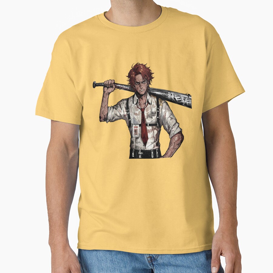 Limbus Company Heathcliff Portrait Anime Gaming Graphic Tee T-shirt - Image 6