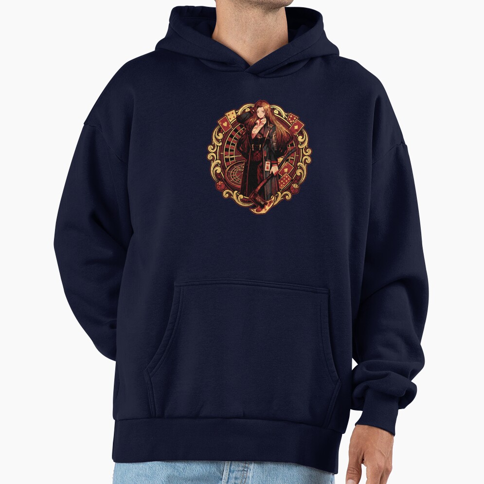 Limbus Company Rodion Roulette Emblem Anime Gaming Tee Hoodie - Image 5
