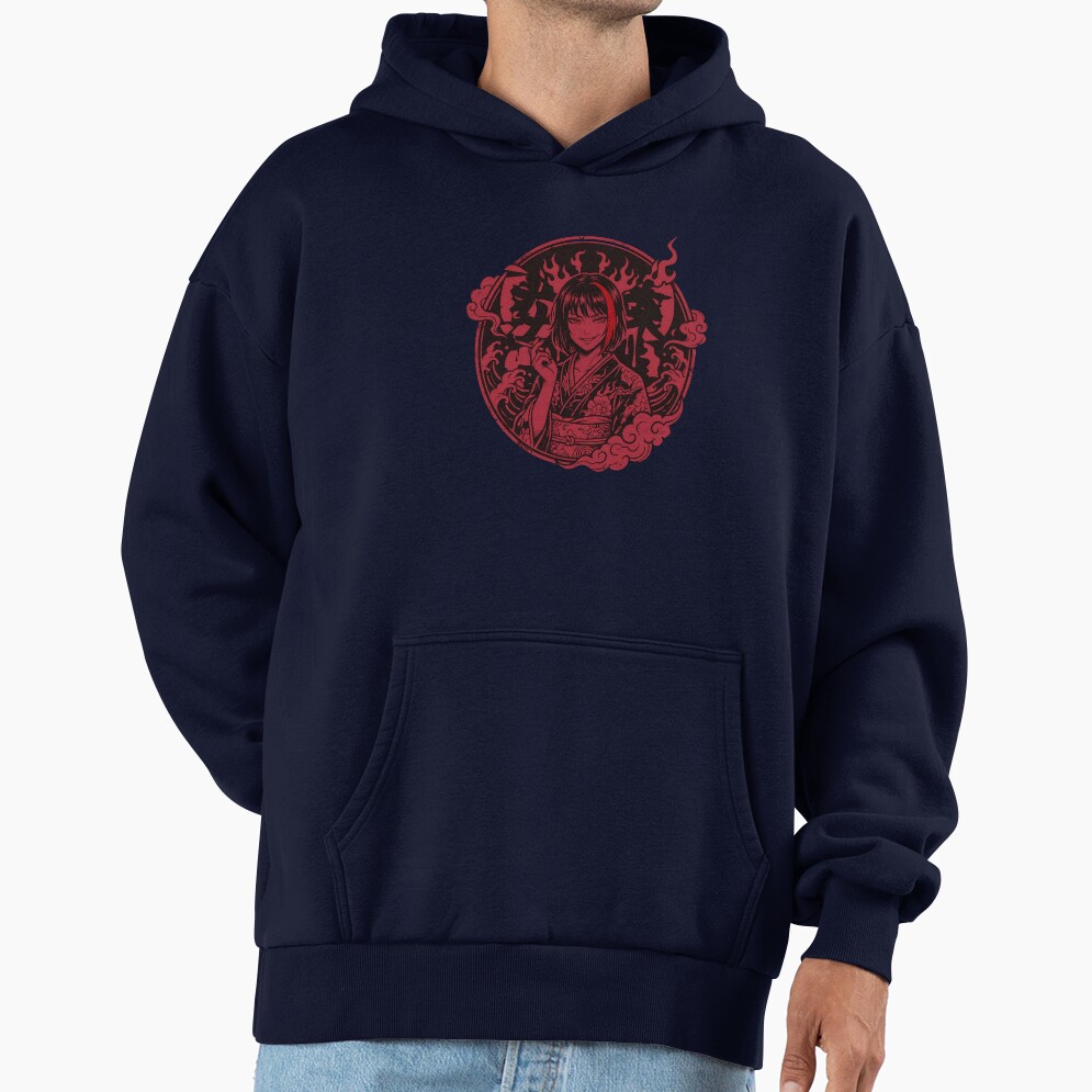 Limbus Company Ryoshu Red Emblem Anime Gaming Tee Hoodie - Image 5