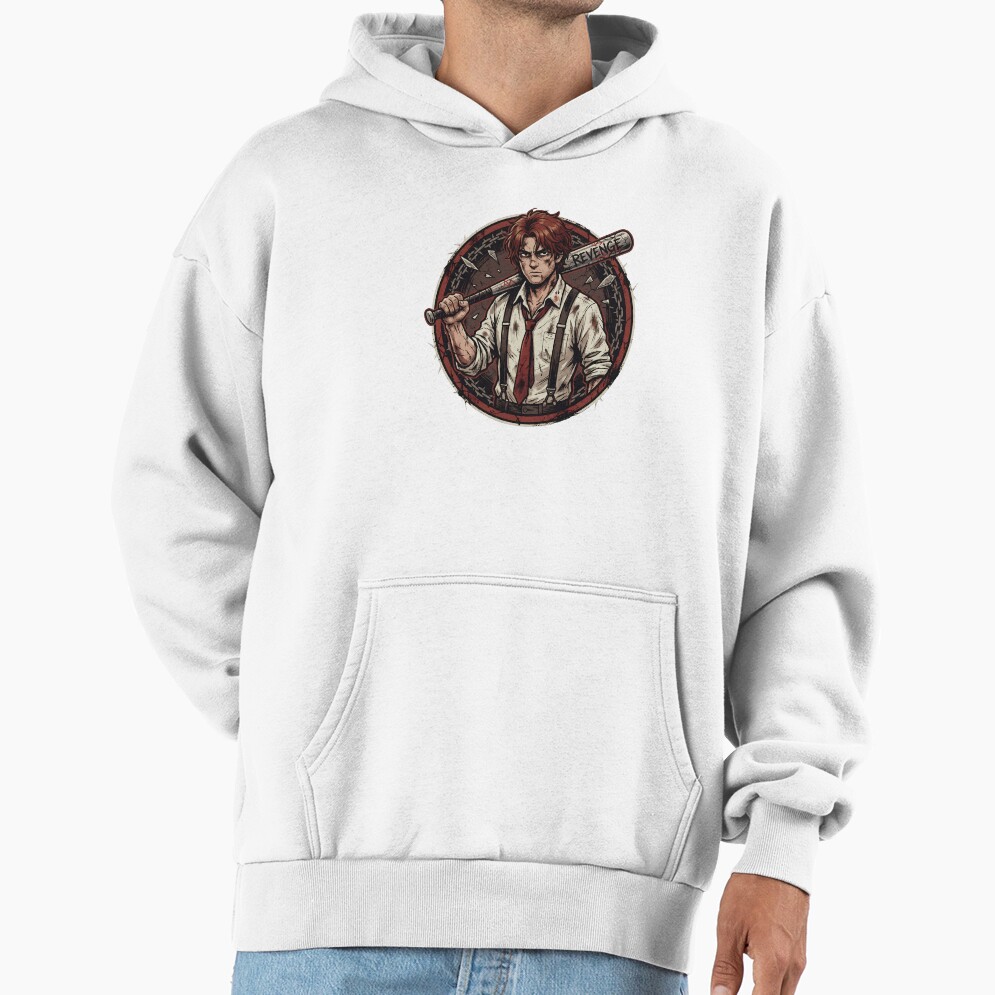 Limbus Company Heathcliff Revenge Emblem Anime Gaming Tee Hoodie - Image 2