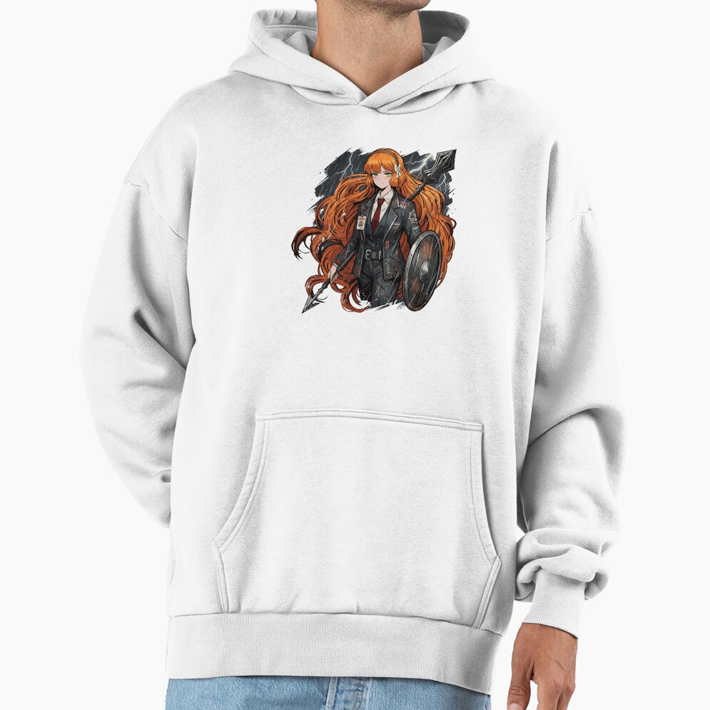 Limbus Company Ishmael Shield Anime Gaming Graphic Tee Hoodie - Image 2
