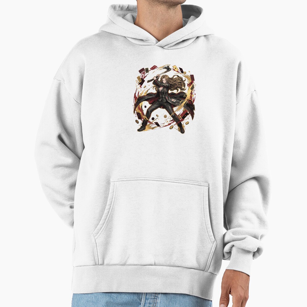 Limbus Company Rodion Gamble Anime Gaming Graphic Tee Hoodie - Image 2