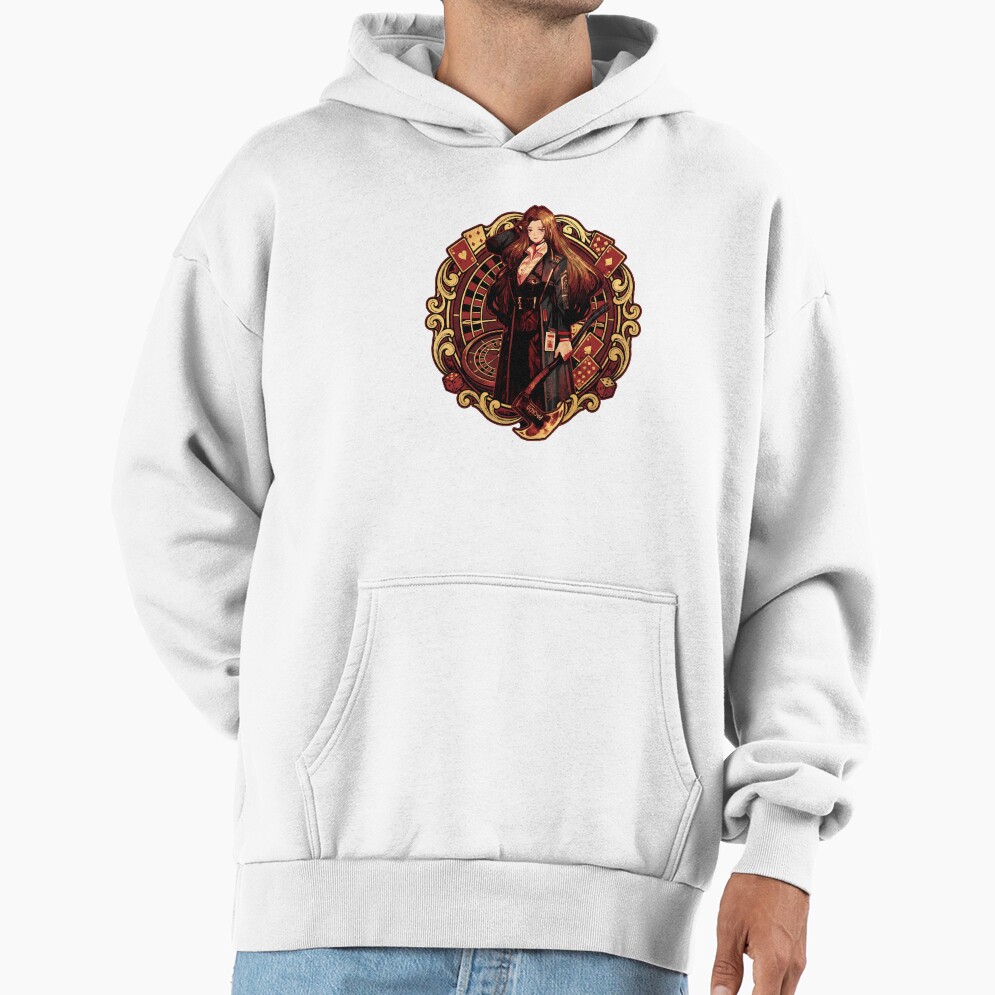 Limbus Company Rodion Roulette Emblem Anime Gaming Tee Hoodie - Image 2