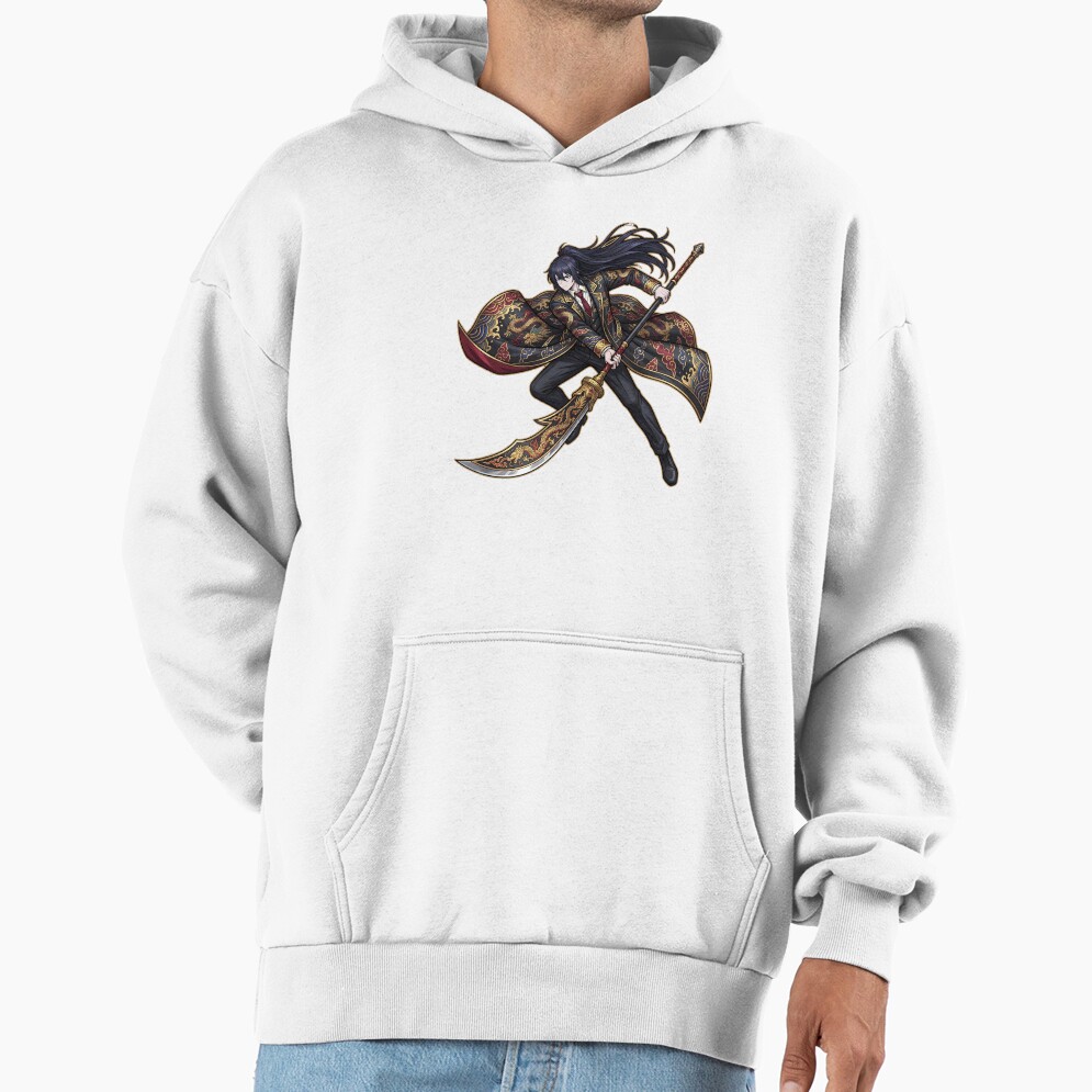 Limbus Company Hong Lu Portrait Anime Gaming Graphic Tee Hoodie - Image 2