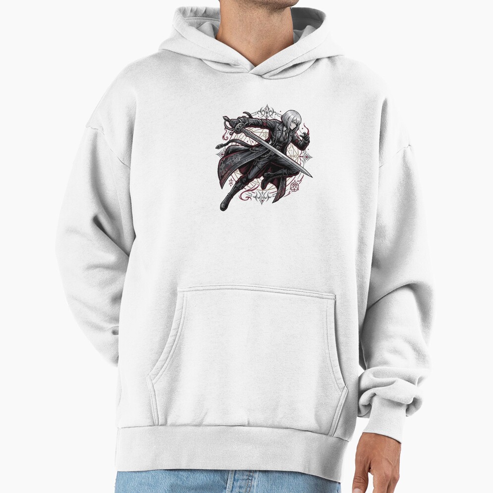 Limbus Company Faust Battle Anime Gaming Graphic Tee Hoodie - Image 2