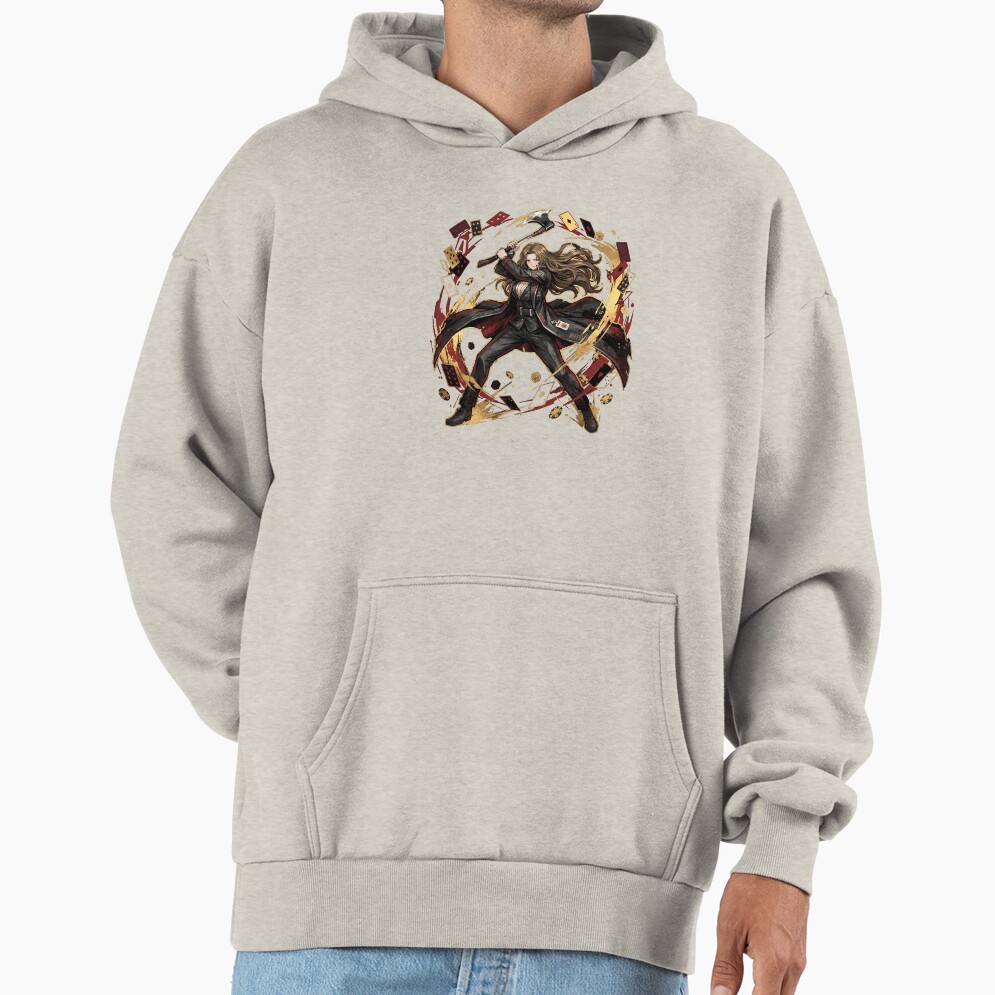 Limbus Company Rodion Gamble Anime Gaming Graphic Tee Hoodie - Image 4