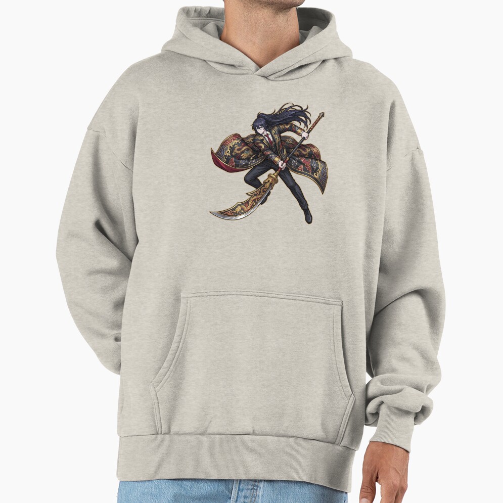 Limbus Company Hong Lu Portrait Anime Gaming Graphic Tee Hoodie - Image 3