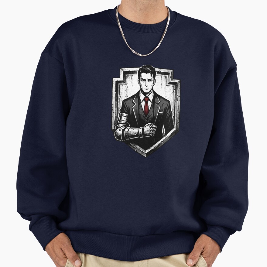 Limbus Company Meursault Crest Emblem Anime Gaming Tee Sweatshirt - Image 5