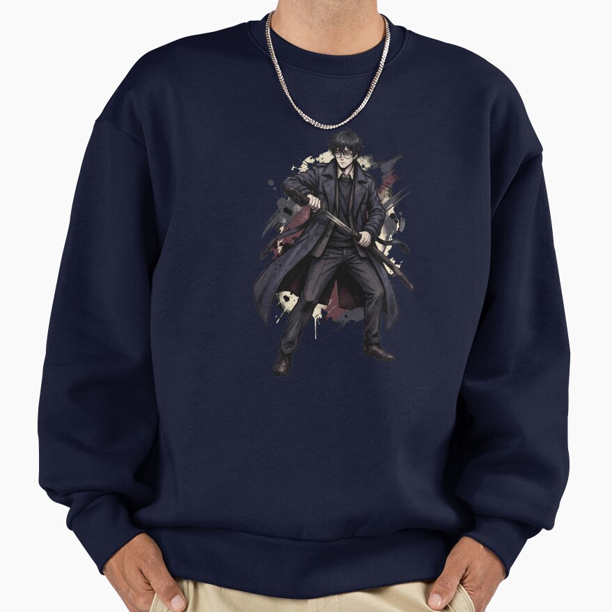 Limbus Company Yi Sang Battle Stance Anime Gaming Graphic Tee Sweatshirt - Image 5