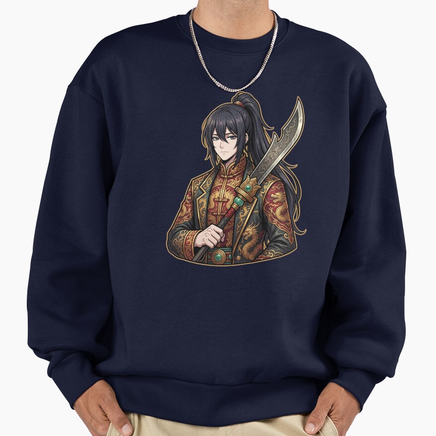 Limbus Company Hong Lu Standing Anime Gaming Graphic Tee Sweatshirt - Image 5