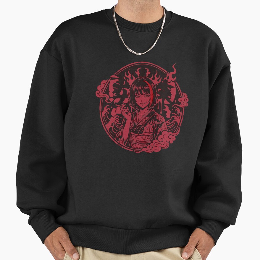 Limbus Company Ryoshu Red Emblem Anime Gaming Tee Sweatshirt